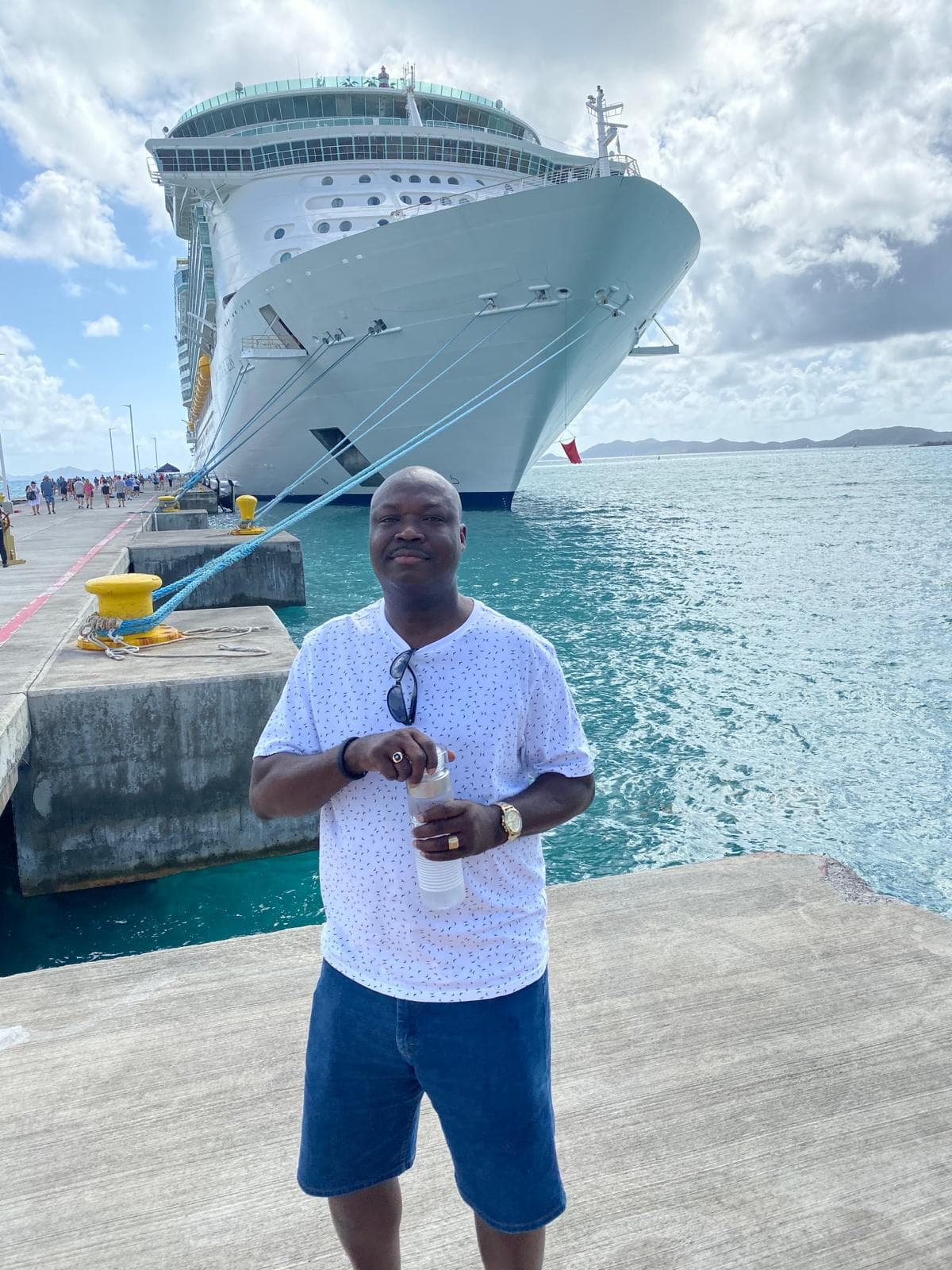 Anthony Odole in Tortola